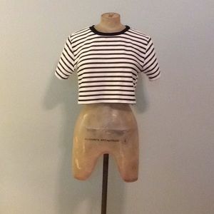 Striped Crop Top